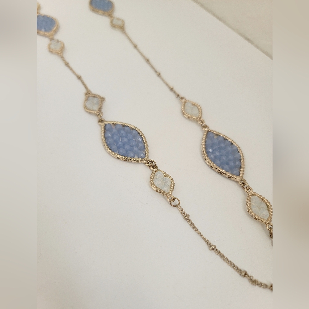 Beaded rope necklace